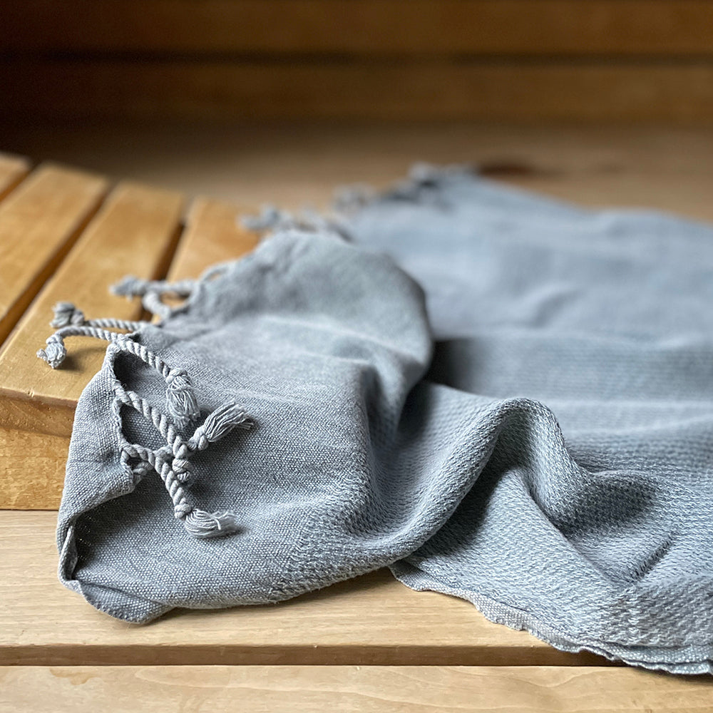 Stone Washed Duru Turkish Towel